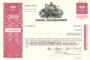 Lenox, Incorporated